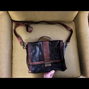Fossil leather bag